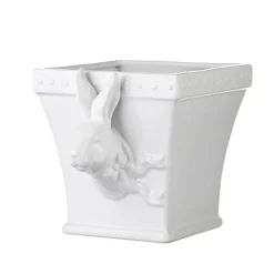 Raz 9" Rabbit Cachepot Easter Or Spring Decoration 4201615
