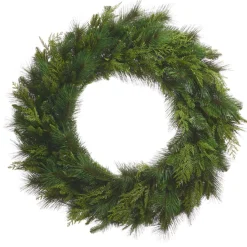 Raz 36" Real Feel Cedar And Pine Christmas Wreath W4424597