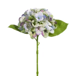 Raz 13" Real Feel Green And Purple Hydrangea Stem F4441780