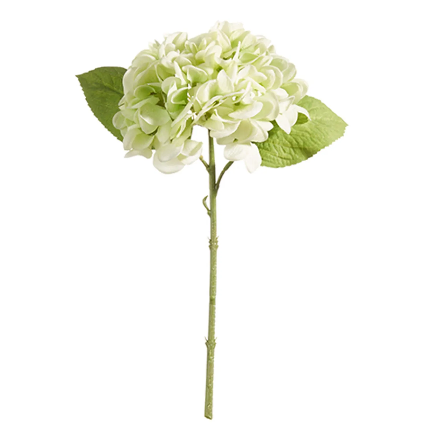 Raz 13" Real Feel Green Hydrangea Stem Christmas Decoration XF4322680