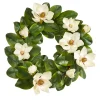 Raz 23" Real Feel Magnolia Wreath W3902238