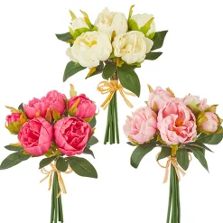 Raz 10.5" Real Feel Peony Bundle XF3702116