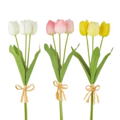 Raz 20" Real Feel Tulip Bundle F4202255