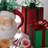 Raz 9.5" Red And Green Presents Christmas Decoration 4406633
