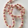 Raz 6' Red And White Spool Christmas Tree Garland G4116367
