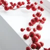 Raz 6' Red Ball Christmas Garland G4202281