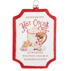 Raz 4.75" Red Hot Cocoa Christmas Ornament 4316083