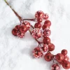 Raz 27" Red Iced Ball Christmas Tree Spray F4206873