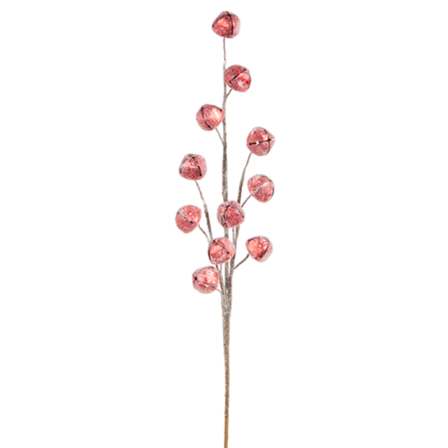 Raz 27" Red Jingle Bell Christmas Tree Spray F4306779