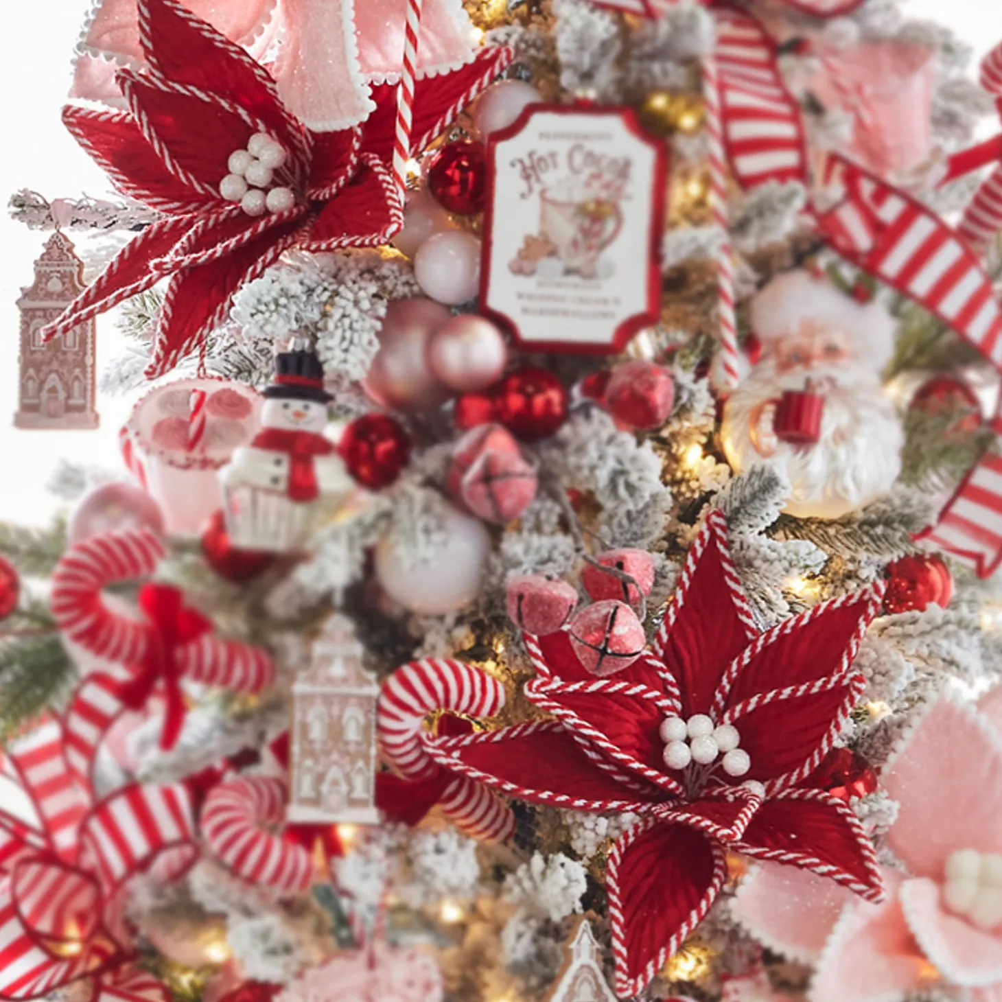 Raz 23" Red Velvet Poinsettia Christmas Tree Pick F4341730