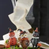 Raz 8" Retro Halloween Party Friends Figures Decoration Set Of 3 4412117