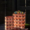 Raz 10" Retro Party Cat Bag Metal Container Halloween Decoration Set 2 4411222