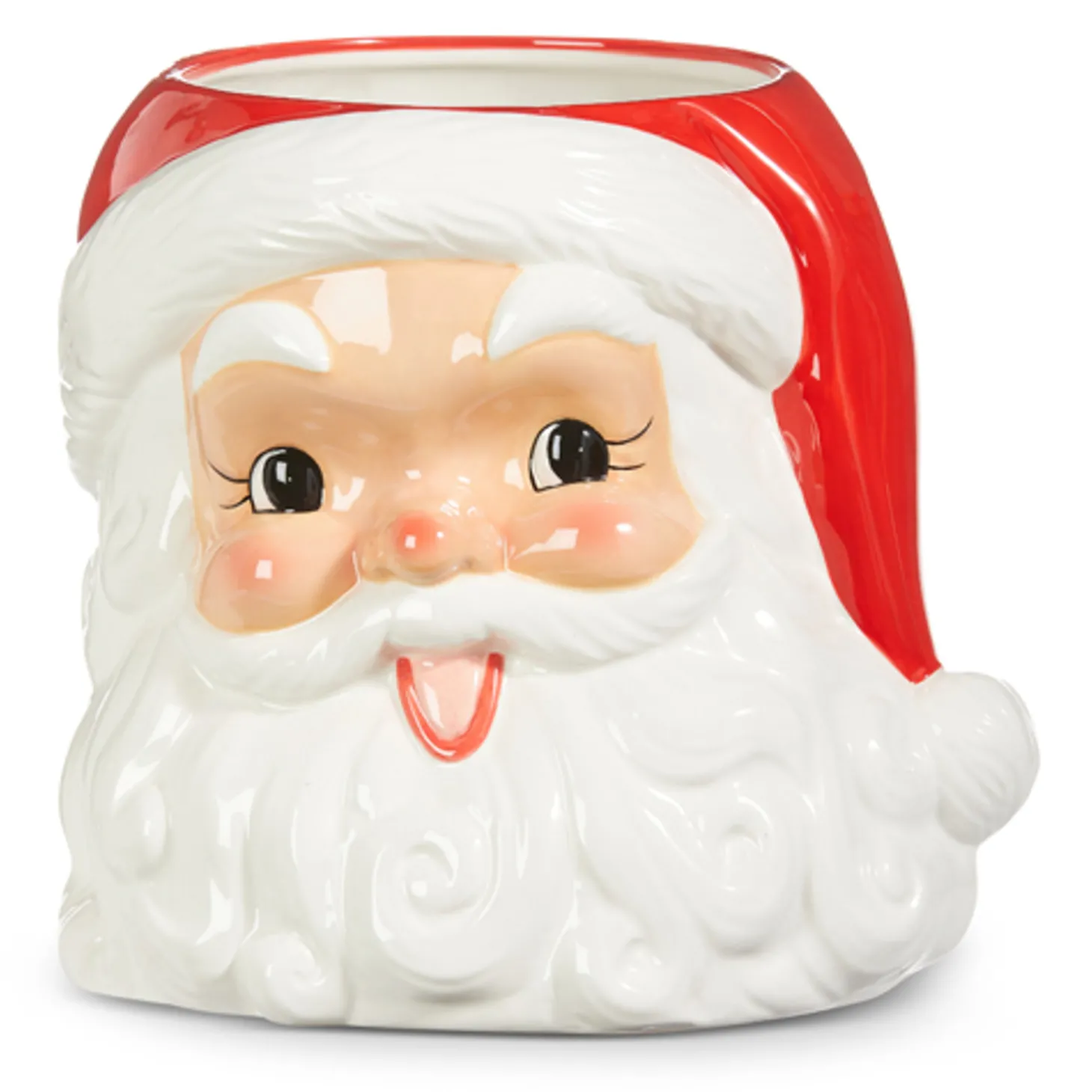 Raz 8.75" Santa Container Christmas Decoration 4310260
