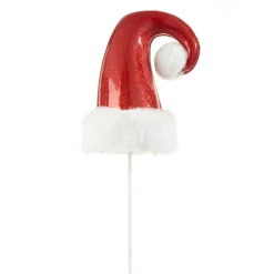 Raz 28" Santa Hat Christmas Tree Pick F4332714
