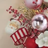 Raz 4" Santa Mug With Whipped Cream Glass Christmas Ornament 4320882