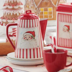 Raz 8.5" Santa Pitcher Christmas Decoration 4310220