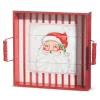 Raz 16" Santa Tray Christmas Decoration 4312366