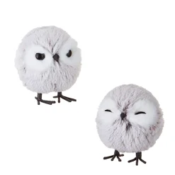 Raz 4" Set Of 2 Owl Christmas Ornament 4203486