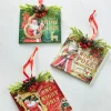 Raz 4.5" Set Of 3 Santa's Musical Orchestra Christmas Ornaments 4316123
