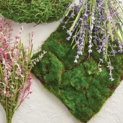 Raz 11.5" Sheet Of Moss Decoration 4222701