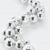 Raz 4' Silver Ball Christmas Garland G3832769