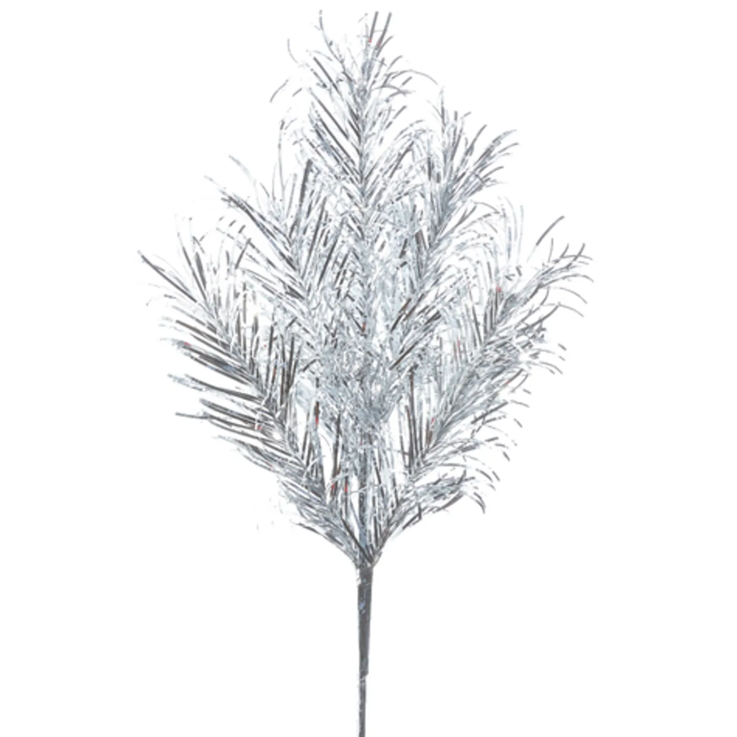 Raz 28" Silver Tinsel Christmas Tree Spray F4302403