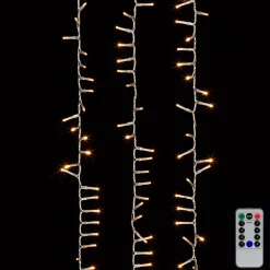 Raz 73.8' Snake Compact Lights On Clear Wire With White Lights Christmas Light Strand G3937038