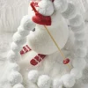 Raz 4' Snowball Christmas Garland G4106745