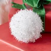Raz 6" Snowball Christmas Ornament 4022667