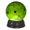 Raz 6" Spider Web Lighted Globe Halloween Decoration 4019116