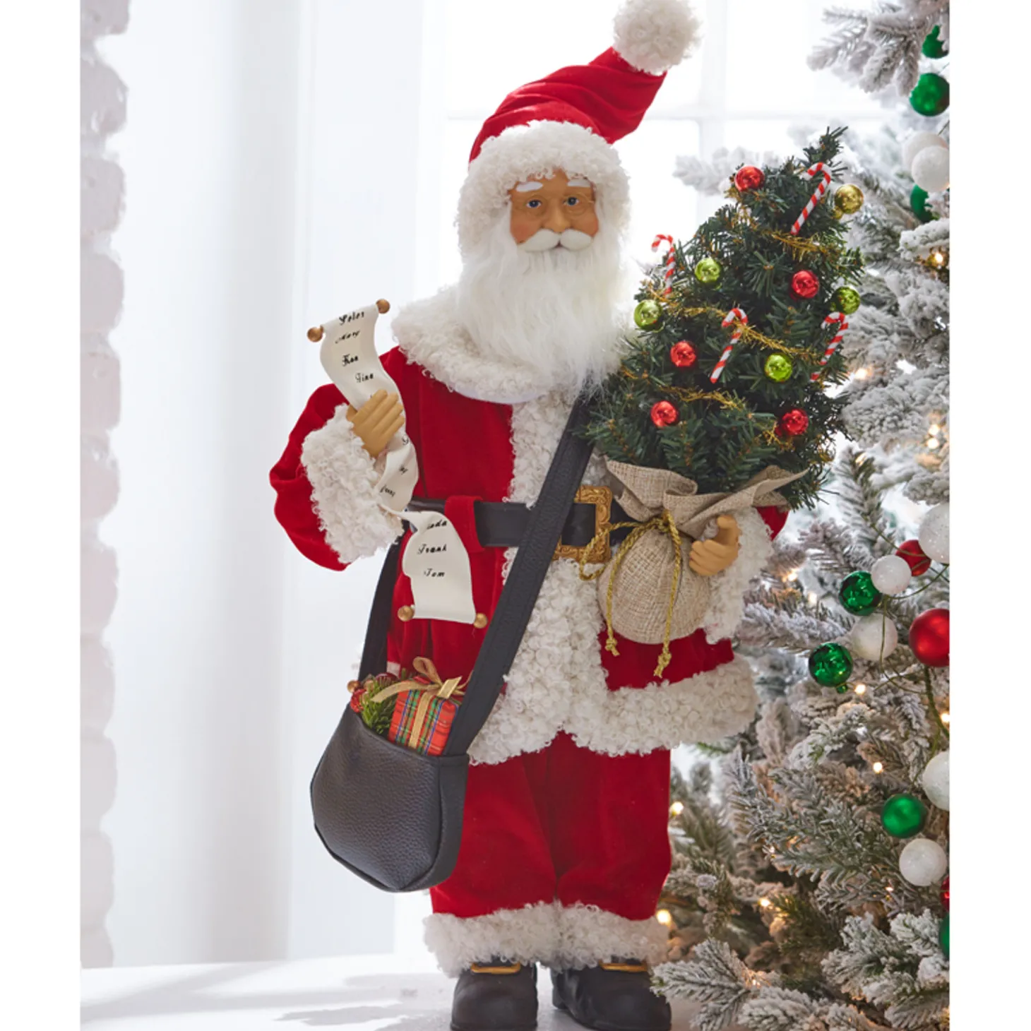 Raz 24" Traditional Santa Christmas Figure 4215549