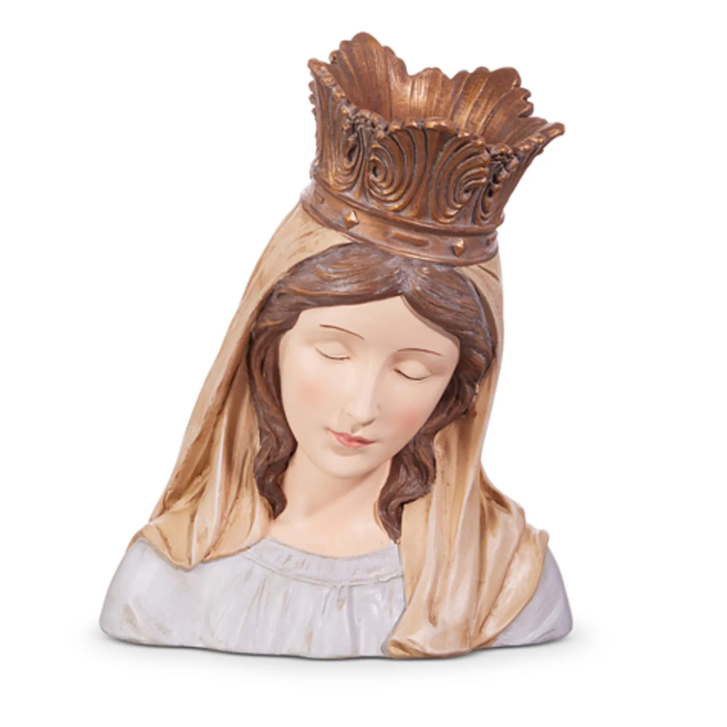 Raz 9.75" Virgin Mary Bust Christmas Figure 4411310