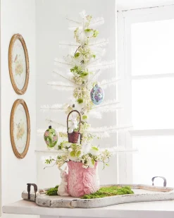 Raz 36" White Feather Christmas Or Easter Tree 4416056