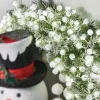 Raz 8' White Snowball LED Snake Light Christmas Lights L4037022