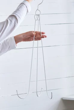 Raz 30.5" White Wreath Hanger 4228855