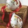 Raz 4.75" Winter Bird Glass Christmas Ornament 4024608