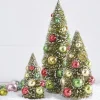 Raz Bottle Brush Tree With Multicolor Ornaments Christmas Decoration 4115563