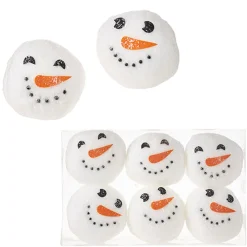 Raz Boxed Set Of Snowman Snowballs 4216161