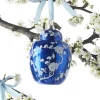 Raz Eric Cortina 3" Ginger Jar Glass Christmas Ornament 3953035