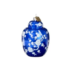 Raz Eric Cortina 3" Ginger Jar Glass Christmas Ornament 3953035