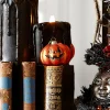 Raz Eric Cortina 2.75" Jack O Lantern Pumpkin Glass Halloween Ornament 4453117