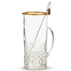 Raz Eric Cortina 6.25" Martini Pitcher Glass Christmas Ornament 4353136