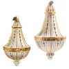 Raz Eric Cortina 5.75" Or 8" Estate Chandelier Glass Christmas Ornament