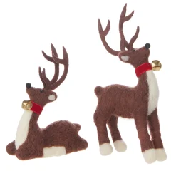 Raz Felt Reindeer Christmas Ornament 4016151