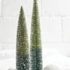 Raz Large 23" Two Tone Bottle Brush Christmas Tree Decoration 4219186