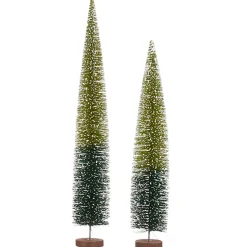 Raz Large 23" Two Tone Bottle Brush Christmas Tree Decoration 4219186