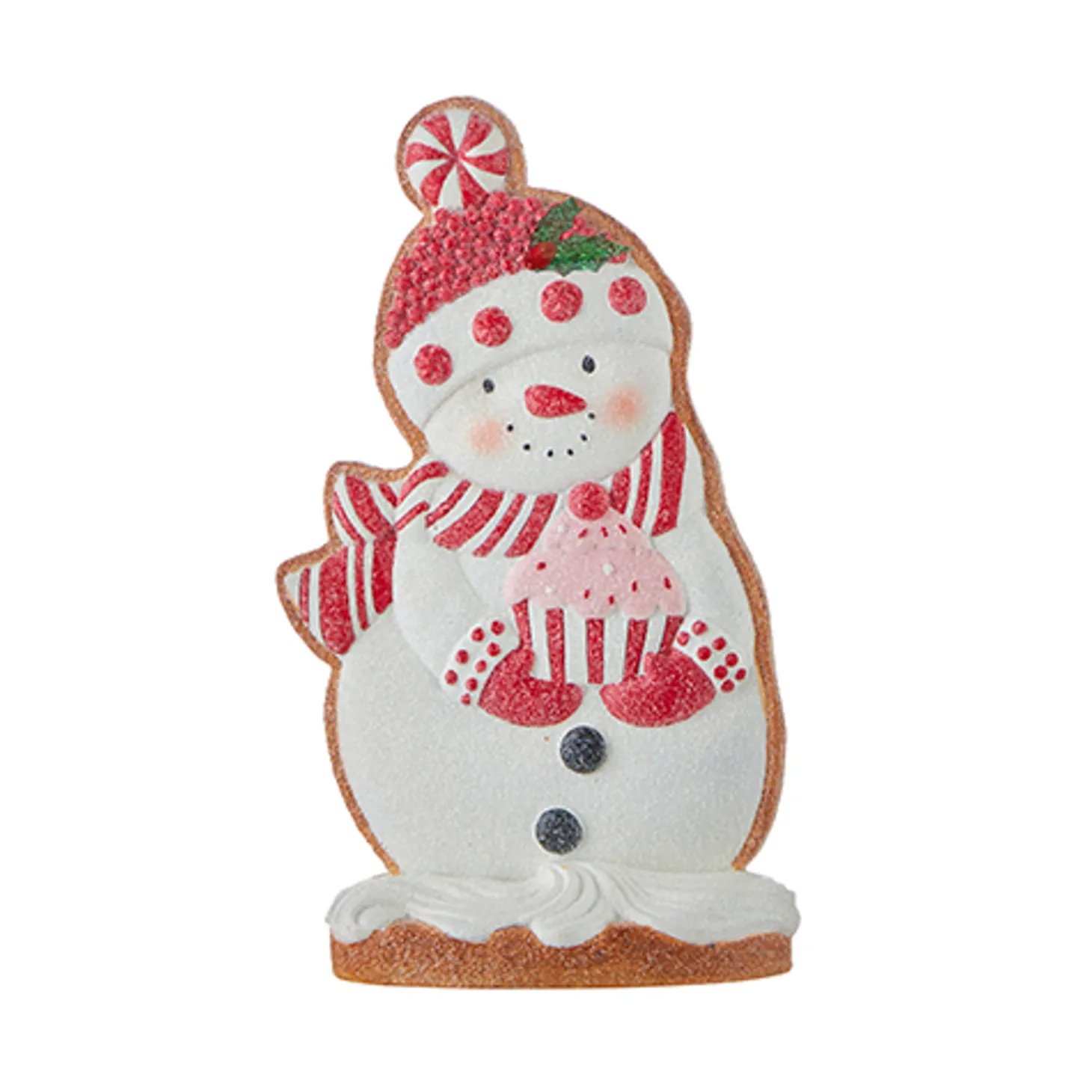 Raz Peppermint Cookie Christmas Character Figure Decoration