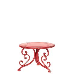 Raz Red Iron Riser Christmas Home Decoration Set Of 2 3928899