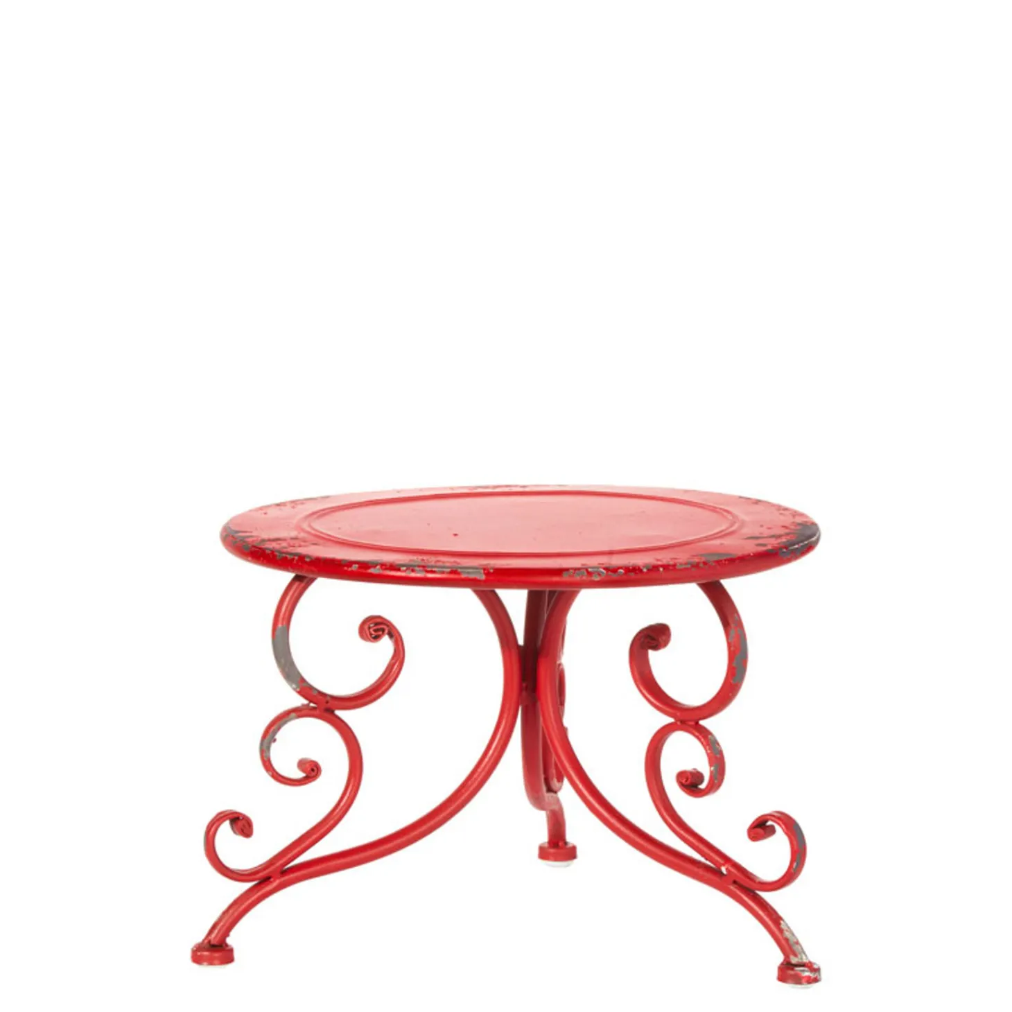 Raz Red Iron Riser Christmas Home Decoration Set Of 2 3928899