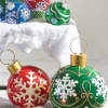 Raz Red Or Green LED Lighted Ornament Christmas Decorations